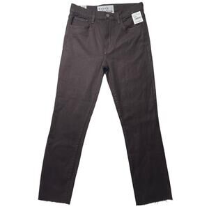 NWT Frank & Eileen Women's D601 Size 28 Brown Cork Straight Leg Jeans Frayed Hem